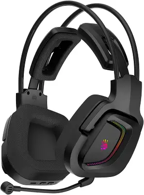 Наушники с микрофоном A4Tech Bloody MR575 черный 1.5м мониторные BT/Radio оголовье (MR575)
