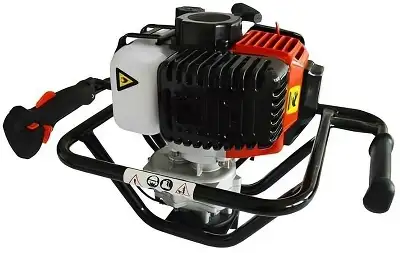 Мотобур Elitech БМ 52E ПРО бытовой 2-х такт. 2.5л.с. 52см3