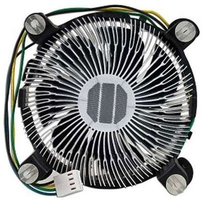 Устройство охлаждения(кулер) Intel E97379 Soc-1151/1200 черный 4-pin 18-38dB Al 65W 180gr Bulk
