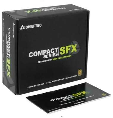 Блок питания Chieftec SFX 650W Compact CSN-650C 80+ gold (20+4pin) APFC 80mm fan 6xSATA Cab Manag RTL