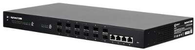 Коммутатор Ubiquiti EdgeSwitch 12 Fiber, управляемый, установка в стойку (ES-12F)