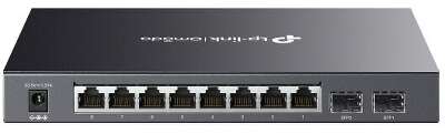 TP-Link SG2210P Omada 8-портовый гигабитный управляемый РоЕ-коммутатор Smart с 2 SFP-слотами