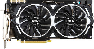 Видеокарта MSI PCI-E GTX 1080 ARMOR 8G OC nVidia GeForce GTX 1080 8192Mb GDDR5X