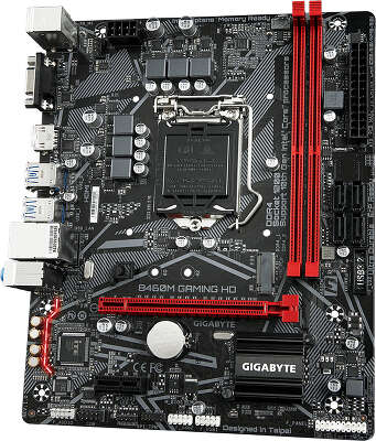 Материнская плата mATX LGA1200 GIGABYTE B460M Gaming HD