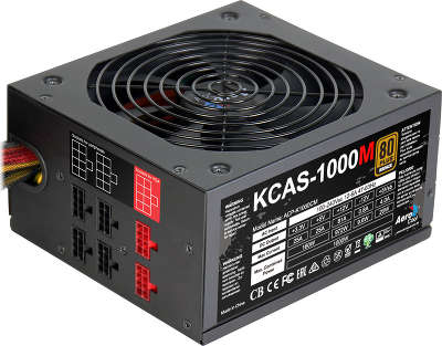 Блок питания 1000W Aerocool ATX KCAS-1000W 80+ bronze