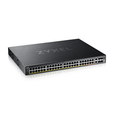 Коммутатор L3 Access коммутатор Zyxel NebulaFlex Pro XGS2220-54FP, rack 19", 48xRJ-45: 1G PoE+ (8 из них PoE++), 2xRJ-45: 1/2.5/5/10G PoE++, 4xSFP+, бюджет PoE 960 Вт