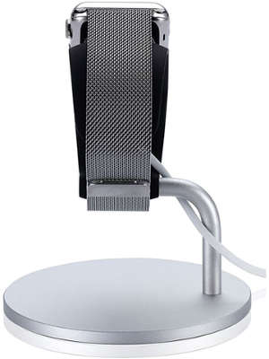 Алюминиевая подставка Just Mobile LoungeDock для Apple Watch [ST-120]