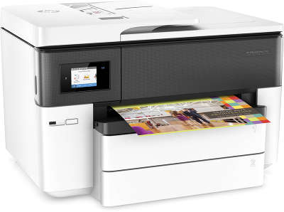 Принтер/копир/сканер HP OfficeJet Pro 7740 WF AiO (G5J38A), WiFi белый/черный