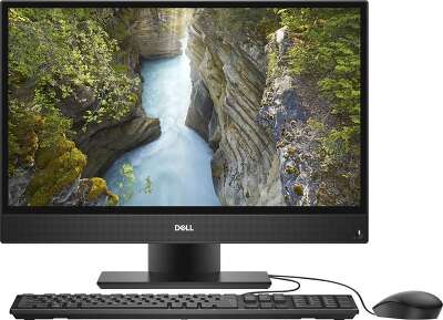 Моноблок Dell Optiplex 5260 21.5" FHD i5 8500/8/500/WF/BT/Cam/Kb+Mouse/W10Pro,черный