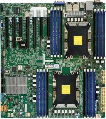 Материнская плата E-ATX 2xLGA3647 Supermicro X11DPH-i (OEM)
