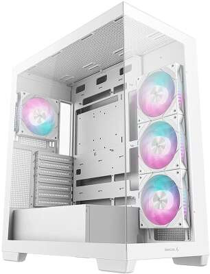 Корпус Mid-Tower Deepcool CG580 4F White (ATX, без БП, 2*USB3.0 Type-A+USB3.2 Type-C) (R-CG580-WHADA4-G-1)