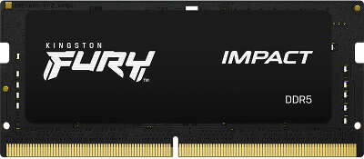 Память оперативная/ Kingston 8GB 4800MT/s DDR5 CL38 SODIMM FURY Impact PnP