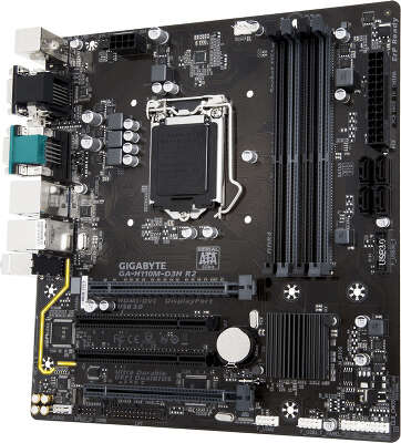 Материнская плата mATX LGA1151 Gigabyte GA-H110M-D3H R2