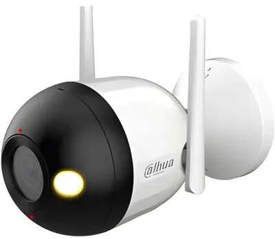 DAHUA DH-IPC-F2CP-LED-0280B Уличная цилиндрическая IP-видеокамера Full-Color 2Мп, объектив 2.8мм, обнаружение людей, LED 30м, микрофон, IP67, Wi-Fi металл/пластик