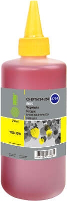 Чернила CACTUS T6734, 250мл [CS-EPT6734-250], Yellow