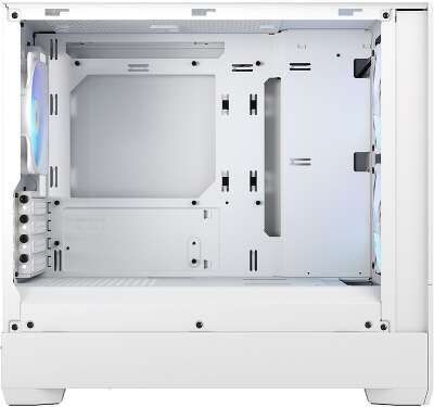 Корпус Fractal Design Pop Mini Air RGB White TG Clear Tint, белый, mATX, Без БП (FD-C-POR1M-01)