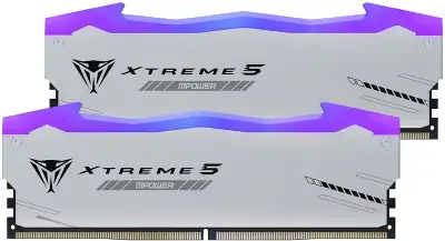 Память DDR5 2x16GB 6400MHz Patriot PVXR532G64C32KM Viper Xtreme 5 RGB RTL Gaming PC5-51200 CL32 DIMM 288-pin 1.4В с радиатором Ret