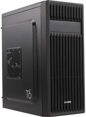 Корпус MidiTower Zalman ZM-T6 black (ATX, без БП, 2xUSB2.0 Type-A + USB3.2 Type-A) (ZM-T6)