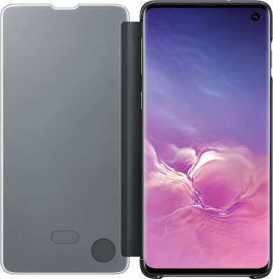 Чехол Samsung для Samsung Galaxy S10 Clear View Cover, Black (EF-ZG973CBEGRU)