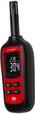 Термогигрометр Ada ZHT 100-70 портативный красный/черный (А00516)