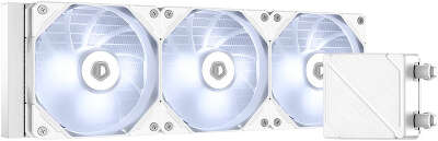 Система водяного охлаждения ID-Cooling Dashflow 360 Basic Soc-AM5/AM4/1151/1200/2066/1700 белый 4-pin 15.2-35.2dB Al+Cu 350W Ret (DASHFLOW 360 BASIC WHITE)