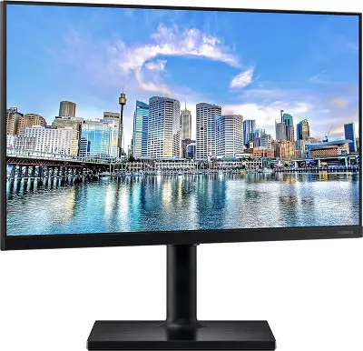 Монитор Samsung 27" LF27T450FQI черный IPS LED 16:9 HDMI полуматовая HAS Piv 250cd 178гр/178гр 1920x1080 75Hz FreeSync DP FHD USB 4.6кг
