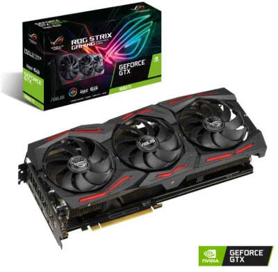 Видеокарта ASUS nVidia GeForce GTX1660Ti Advanced Evo 6Gb GDDR6 PCI-E DVI, 2HDMI, DP