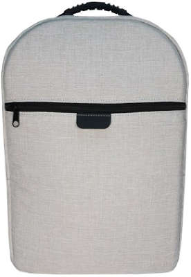 Рюкзак для ноутбука 15.6" VIVACASE Business, жаккард, белый (VCN-BGQ15-w)
