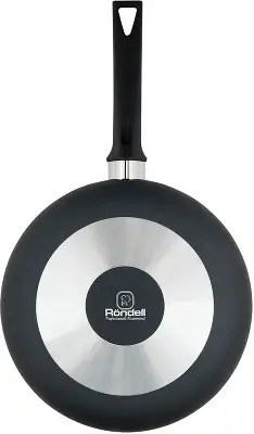 Сковорода Rondell Arabesco RDA-776 круглая 24см покрытие: Xylan Plus ручка несъемная (без крышки) серый