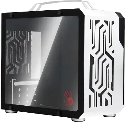 Корпус Bloody BD-CC110 белый без БП mATX 5x120mm 2xUSB3.0 audio