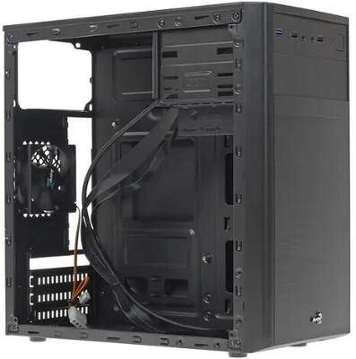 Корпус AeroCool CS-103, черный, mATX, 500W (4718009159372)
