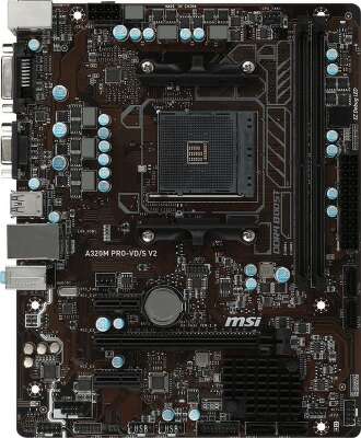 Материнская плата microATX LGAAM4 MSI A320M PRO-VD/S V2