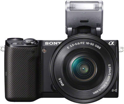 Цифровая фотокамера Sony NEX-5TL Black Kit (E16-50 мм)