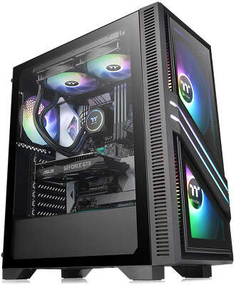 Корпус Thermaltake Versa T35 TG RGB, черный, ATX, Без БП (CA-1R7-00M1WN-00)