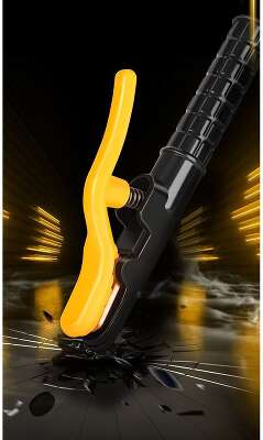 Электрододержатель Deli DL23300A 500гр, макс. сила тока 300A, длина 295мм, диаметр электрода 4,0-6,3мм, площадь поперечного сечения кабеля 35-50 кв.мм