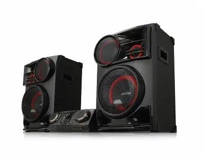 Минисистема LG CL98-FS черный 3500Вт CD CDRW FM USB BT