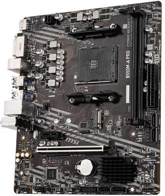 Материнская плата AMD B550 SAM4 MATX B550M-A PRO MSI