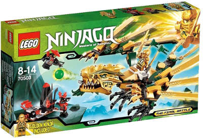 LEGO Ninjago 70503 Конструктор Лего Золотой Дракон