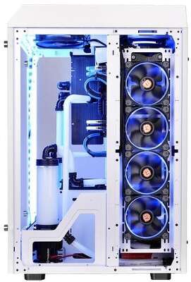 Корпус Thermaltake The Tower 900, белый, E-ATX, Без БП (CA-1H1-00F6WN-00)