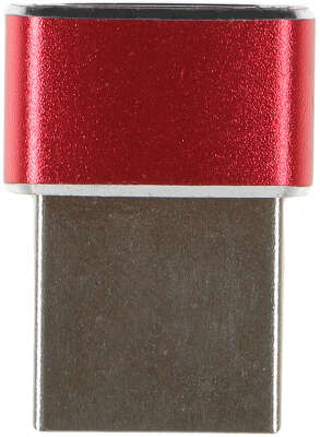 Адаптер Premier 6-071 USB 2.0 A(m) USB Type-C (f) красный (пакет)