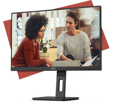 Монитор 24" AOC 24E3QAF IPS FHD D-Sub, HDMI, DP, USB-Hub