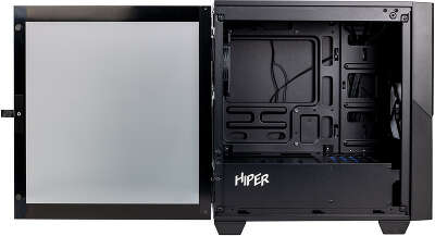 Корпус GameMax Cyclops BR, черный/красный, mATX, Без БП (Cyclops BR)