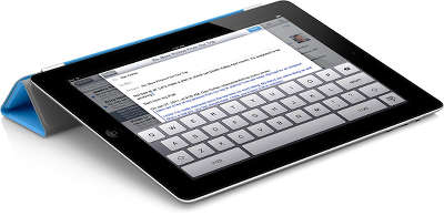 Полиуретановый чехол Apple Smart Cover для iPad 2/3/4, Blue [MD310]