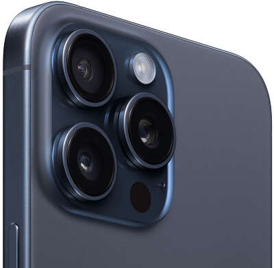 Смартфон Apple A3108 iPhone 15 Pro Max 512Gb синий титан моноблок 3G 4G 2Sim 6.7" 1290x2796 iOS 17 48Mpix 802.11 a/b/g/n/ac/ax NFC GPS GSM900/1800 Protect