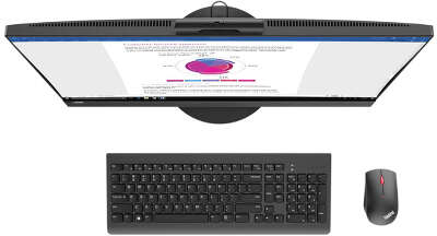 Моноблок Lenovo AIO V530-22ICB 21.5" FHD i3-8100T/8/1000/Multi/WF/BT/Cam/Kb+Mouse/W10Pro,черный