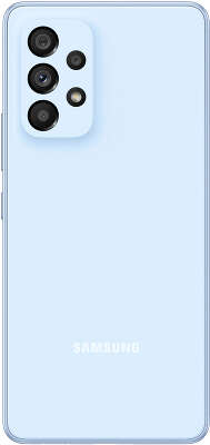 Смартфон Samsung SM-A536 Galaxy A53 5G 256Гб Dual Sim LTE, голубой (SM-A536ELBHMEA)