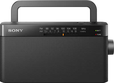 Радиобудильник Sony ICF-306, чёрный