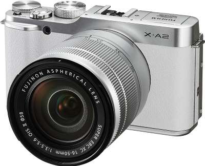 Цифровая фотокамера Fujifilm X-A2 White kit (XC16-50 мм f/3.5-5.6 OIS II)