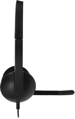 Гарнитура проводная LOGITECH Headset H340 USB черный (1хJack 3.5mm, USB, кабель 1.8м) (981-000509)