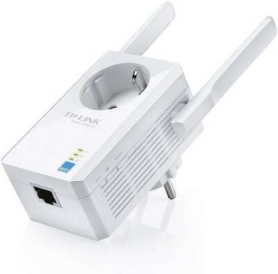 TP-Link TL-WA860RE Усилитель Wi-Fi сигнала N300, до 300 Мбит/с на 2,4 ГГц, 2 внешние антенны, 1 порт 10/100 Мбит/с